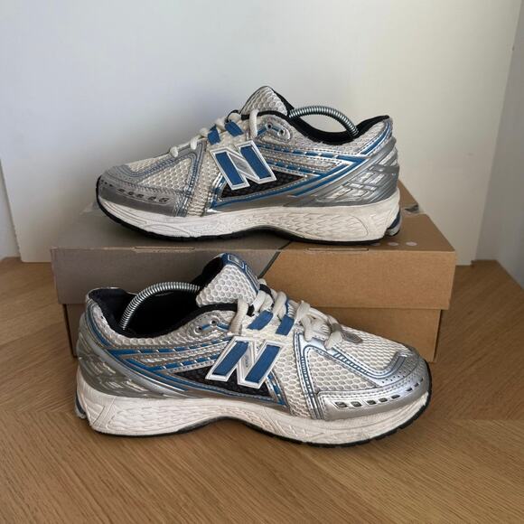 New Balance 1906 R Silver Metallic/Blue Men Sneakers - SZ  7 D- W 8.5 main image 12